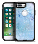 The Light Blue Cratered Moon Surface - iPhone 7 Plus/8 Plus OtterBox Case & Skin Kits