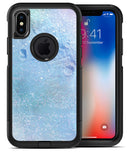 The Light Blue Cratered Moon Surface 2 - iPhone X OtterBox Case & Skin Kits