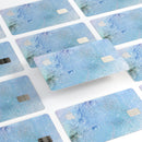 The Light Blue Cratered Moon Surface - Premium Protective Decal Skin-Kit for the Apple Credit Card