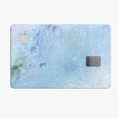The Light Blue Cratered Moon Surface - Premium Protective Decal Skin-Kit for the Apple Credit Card