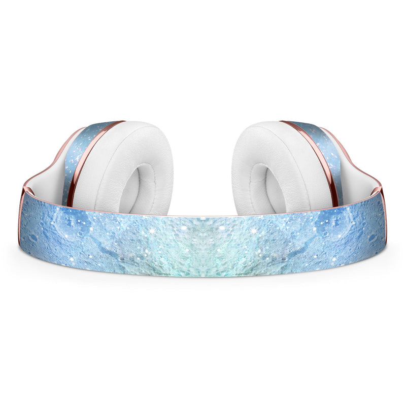 The Light Blue Cratered Moon Surface Full-Body Skin Kit for the Beats by Dre Solo 3 Wireless Headphones