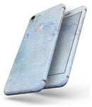 The Light Blue Cratered Moon Surface - Skin-kit for the iPhone 8 or 8 Plus