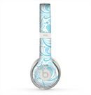 The Light Blue Droplet Sprout Pattern Skin for the Beats by Dre Solo 2 Headphones
