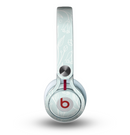The Light Blue Floral Branches Skin for the Beats by Dre Mixr Headphones