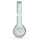 The Light Blue Floral Branches Skin for the Beats by Dre Solo 2 Headphones