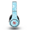 The Light Blue Paisley Floral Pattern V3 Skin for the Original Beats by Dre Studio Headphones