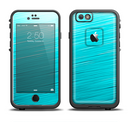 The Light Blue Slanted Streaks Apple iPhone 6/6s LifeProof Fre Case Skin Set