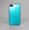 The Light Blue Slanted Streaks Skin-Sert for the Apple iPhone 4-4s Skin-Sert Case