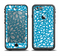 The Light Blue & White Floral Sprout Apple iPhone 6 LifeProof Fre Case Skin Set