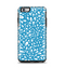 The Light Blue & White Floral Sprout Apple iPhone 6 Plus Otterbox Symmetry Case Skin Set