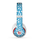 The Light Blue & White Floral Sprout Skin for the Beats by Dre Studio (2013+ Version) Headphones