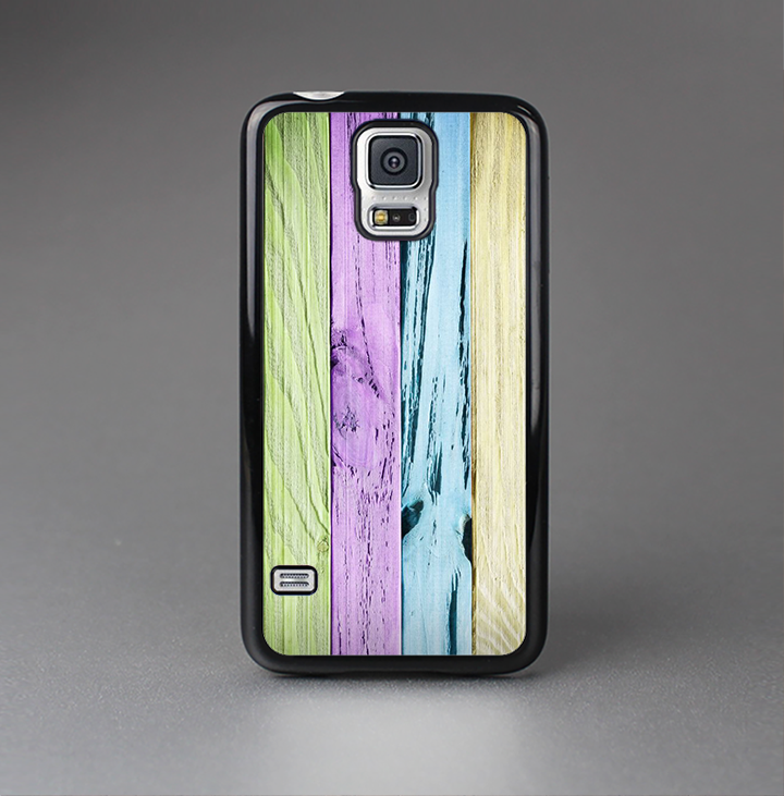 The Light Color Planks Skin-Sert Case for the Samsung Galaxy S5