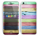 The Light Color Planks Skin for the Apple iPhone 5c