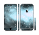 The Light & Dark Blue Space Sectioned Skin Series for the Apple iPhone 6s Plus