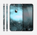 The Light & Dark Blue Space Skin for the Apple iPhone 6