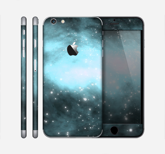 The Light & Dark Blue Space Skin for the Apple iPhone 6 Plus