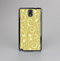 The Light Green Curley Vines Skin-Sert Case for the Samsung Galaxy Note 3