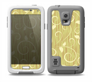 The Light Green Curley Vines Skin Samsung Galaxy S5 frē LifeProof Case