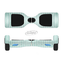 The Light Green Scratched Stripe Pattern v4 Full-Body Skin Set for the Smart Drifting SuperCharged iiRov HoverBoard