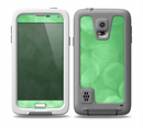 The Light Green Unfocused Orbs Skin for the Samsung Galaxy S5 frē LifeProof Case