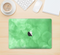 The Light Green Unfocused Orbs Skin Kit for the 12" Apple MacBook (A1534)