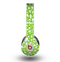 The Light Green & White Floral Sprout Skin for the Beats by Dre Original Solo-Solo HD Headphones