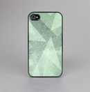 The Light Green with Translucent Shapes Skin-Sert for the Apple iPhone 4-4s Skin-Sert Case