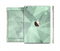 The Light Green with Translucent Shapes Full Body Skin Set for the Apple iPad Mini 3