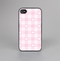 The Light Pink Heart Plaid Skin-Sert for the Apple iPhone 4-4s Skin-Sert Case