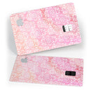 The Light Pink Watercolor Snow Crystal  - Premium Protective Decal Skin-Kit for the Apple Credit Card