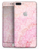 The Light Pink Watercolor Snow Crystal  - Skin-kit for the iPhone 8 or 8 Plus