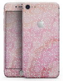 The Light Pink Watercolor Snow Crystal  - Skin-kit for the iPhone 8 or 8 Plus
