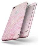 The Light Pink Watercolor Snow Crystal  - Skin-kit for the iPhone 8 or 8 Plus