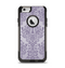 The Light Purple Damask Floral Pattern Apple iPhone 6 Otterbox Commuter Case Skin Set