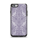 The Light Purple Damask Floral Pattern Apple iPhone 6 Otterbox Symmetry Case Skin Set
