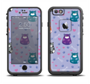 The Light Purple Fat Cats Apple iPhone 6/6s LifeProof Fre Case Skin Set