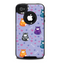 The Light Purple Fat Cats Skin for the iPhone 4-4s OtterBox Commuter Case