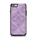 The Light and Dark Purple Floral Delicate Design Apple iPhone 6 Otterbox Symmetry Case Skin Set