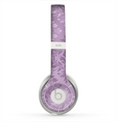 The Light and Dark Purple Floral Delicate Design Skin for the Beats by Dre Solo 2 Headphones
