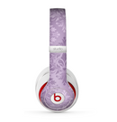 The Light and Dark Purple Floral Delicate Design Skin for the Beats by Dre Studio (2013+ Version) Headphones