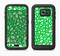 The Lime Green & White Floral Sprout Full Body Samsung Galaxy S6 LifeProof Fre Case Skin Kit
