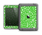 The Lime Green & White Floral Sprout Apple iPad Air LifeProof Fre Case Skin Set