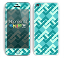 The Locking Green Pattern Skin for the Apple iPhone 5c
