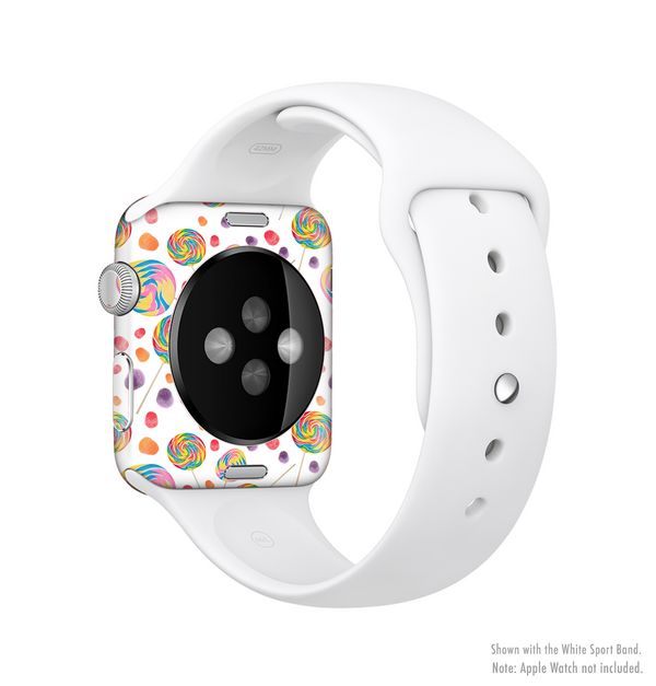 The Lollipop Candy Pattern Full-Body Skin Kit for the Apple Watch