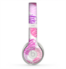The Loopy Pink and Purple Hearts Skin for the Beats by Dre Solo 2 Headphones