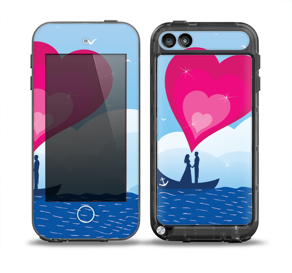 The Love-Sail Heart Trip Skin for the iPod Touch 5th Generation frē LifeProof Case