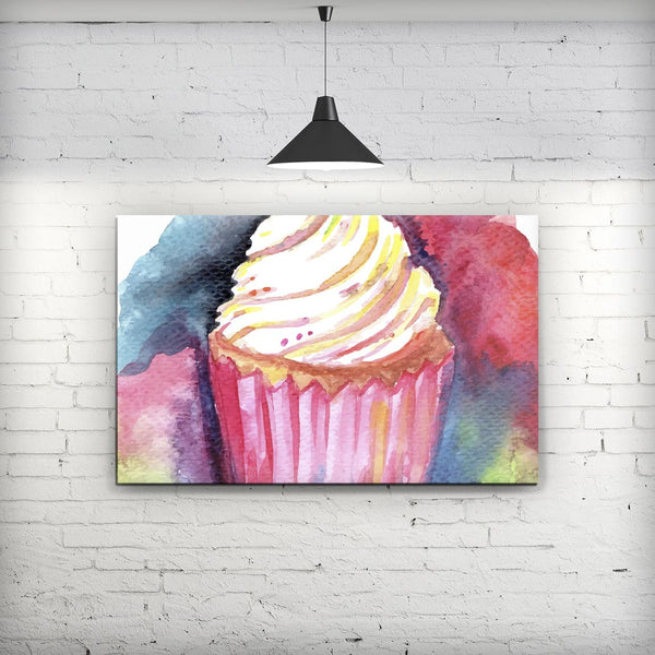 Love_Cupcakes_and_Watercolor_Stretched_Wall_Canvas_Print_V2.jpg