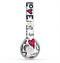 The Love and Hearts Doodle Pattern Skin for the Beats by Dre Solo 2 Headphones
