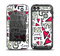 The Love and Hearts Doodle Pattern Skin for the iPod Touch 5th Generation frē LifeProof Case