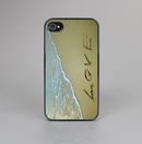 The Love beach Sand Skin-Sert for the Apple iPhone 4-4s Skin-Sert Case